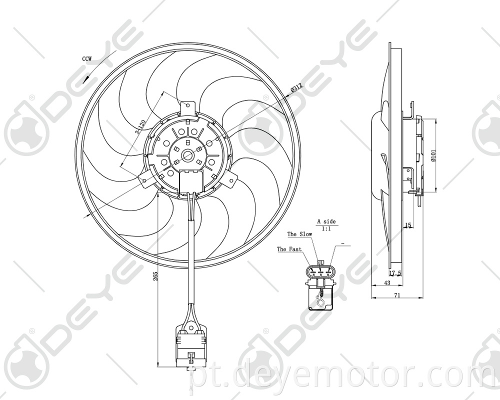 1341348 24431830 dc 12v ventiladores do radiador para OPEL ASTRA ZAFIRA VAUXHALL ZAFIRA ASTRA